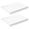 Clear Acrylic Kitchen Cutting Board with Counter Lip 17.71x15.74IN Non-Slip Countertop Cutting Board