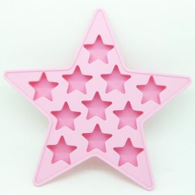 1pc Pentagram Cake Mold Silicone Epoxy Mold Food Grade Ice Box Creative Baking Tools Ice Mold Ice Cubes