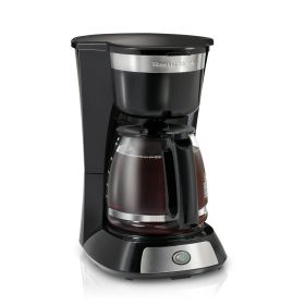 Easy Brew 12 Cup Switch Coffee Maker, Stainless Steel Accents