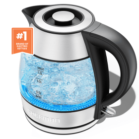 Rapid Electric Tea Kettle with Removable Lid