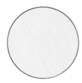 Mainstays Uncoated 16" Steel Pizza Pan Screen, Crisper, Large, Gray