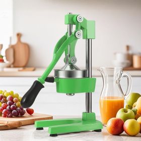 SOGA Commercial Manual Juicer Hand Press Juice Extractor Squeezer Orange Citrus Green