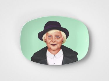 Angela // 10"x14" Serving Platter // Political Gift Idea