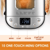 15 in 1 Automatic Bread Toaster 2.8in LED 15h Timer Italian bread, French bread
