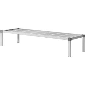 Newly Upgraded!VEVOR Aluminum Dunnage Rack Stationary Dunnage Rack 60' x 20' x 12' Storage Rack