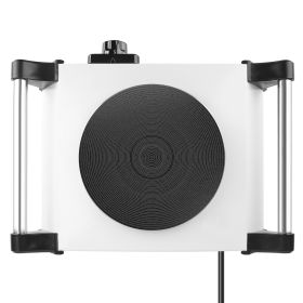 1000W Electric Single Burner Portable Heating Hot Plate Stove Countertop RV Hotplate with 5 Temperature Adjustments Portable Handles (Option: StoveSilverSingle)