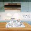 2 Pack 11.81x15.75in Diatomaceous Earth Stone Dish Drying Mat Drying Pad Fast Drying Heat Resistant Non-slip