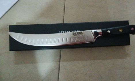 Sikkina Stainless Steel Kitchen Knife, Chef Knife, Meat Cleaver (Option: Steel color1)