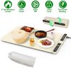 Food Warming Silicone Mat 9 Temperature Levels 6Hr Timer Auto Shut Off Roll-Up Electric Warming Tray for Party Buffet Gathering