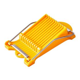Multifunctional 10 Piece Luncheon Meat Cutter; Stainless Steel Egg Cutter for Fruit Onion Soft Food Roast; Spam Kitchen Tool (Color: Yellow Luncheon Meat Slicer)