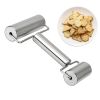 Baker's Roller, 360 Degree Rolling Pastry Roller, Stainless Steel For Baking, Non-stick Dough and Pastry Roller