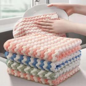 5/10 Kitchen Towel Dishcloth/Household Rags Microfiber 30x30cm (Type: 10PCS)