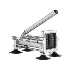French Fry Cutter Stainless Steel Potato Vegetable Slicer Chopper 2 Blades (Default: Default)