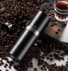 PSNKM10+ Portable Electric Coffee Grinder, Wireless Grinding for 25 Cups per Use, Bean Capacity 20g,3.7V-5600mAh, Stepless Fine-Tuning, Powerful Power