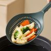 Nylon Spoon Home Kitchen with Large Drainage for dumplings Noodles Spoon Strainer Food Grade High Temperature Resistant