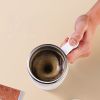 Automatic Stirring Travel Mug Rechargeable Coffee Cup; 380ml