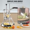 VEVOR Commercial Vegetable Fruit Chopper 1/4" Blade Heavy Duty Professional Food Dicer Kattex French Fry Cutter Onion Slicer Stainless Steel for Tomat