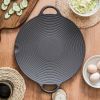 Outdoor Non-Stick Frying Pan Uncoated Teppanyaki cast iron Pot