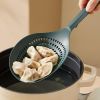 Nylon Spoon Home Kitchen with Large Drainage for dumplings Noodles Spoon Strainer Food Grade High Temperature Resistant