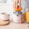 Hand Held Fruit Juicer Citrus Orange Squeezer Lid Rotation Press Anti-Slip Reamer for Lemon Lime Grapefruit Capacity Machine