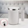 Automatic Stirring Travel Mug Rechargeable Coffee Cup; 380ml