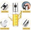 100ML Glass Olive Oil Spray Diffuser/Dispenser Bottle for Olive Oil, Vinegar, Soy Sauce, etc.