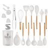 35Pcs Cooking Utensil Set Kitchen with Accessories Egg Holder, Whisk Separator, Tongs, Turner Spoons, etc